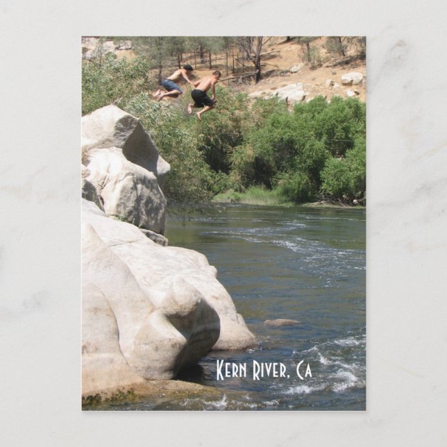Fun Kern River Postcard! Postkarte (Vorderseite)