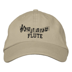 Fun Khaki bestickte Flute Cap Bestickte Baseballkappe