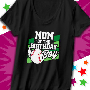 Fun Kids Baseball Party Mama des Geburtstagskinder T-Shirt
