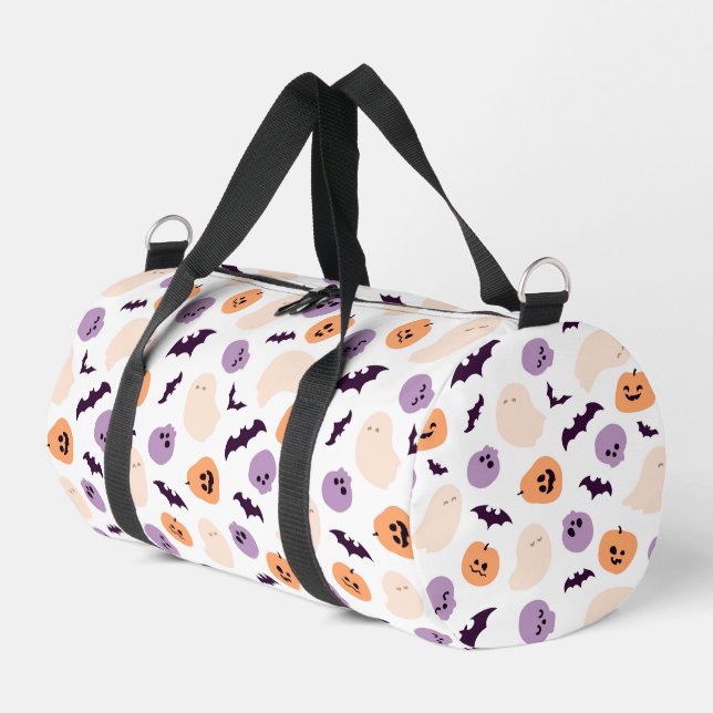 Fun Kids Halloween Muster Duffle Bag (Linke Seite)