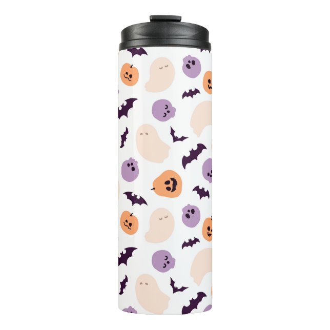 Fun Kids Halloween Muster Thermosbecher (Vorderseite)