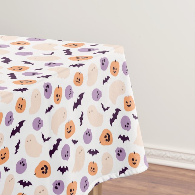 Fun Kids Halloween Muster Tischdecke (Beispiel)