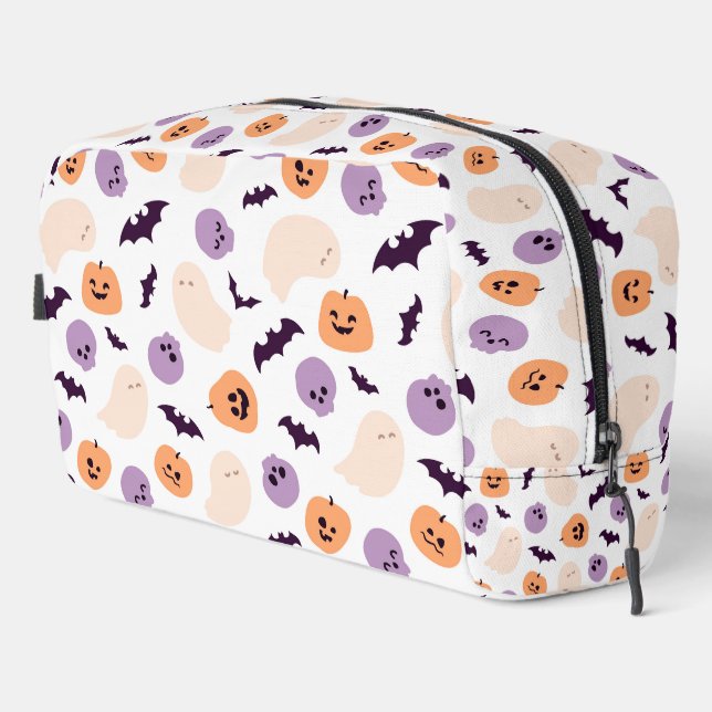 Fun Kids Halloween Muster Waschbeutel (Rechte Ecke)