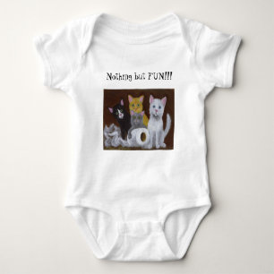 Fun Kittens Baby Bodysuit Strampler