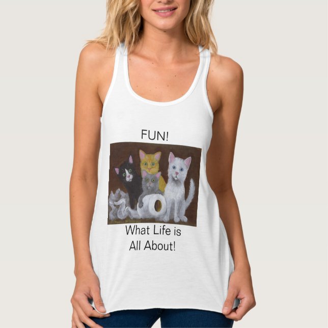 Fun Kittens Tank Top (Vorderseite)