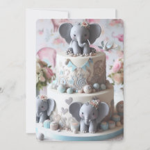 FUN KLEINE ELEPHANER LAYER CAKE