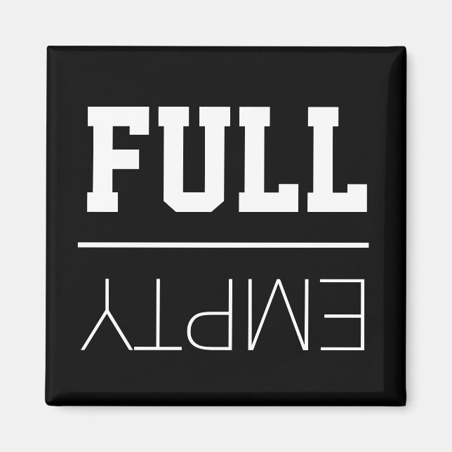 Fun Kühlschrank | Leer oder Vollständig Magnet (Vorne)