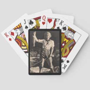 Fun Lady Fishing-van-Travel-Camper Spielspiele Spielkarten