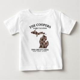 Fun Lake Michigan Grosser Staat Staat Petoskey Fel Baby T-shirt