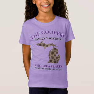 Fun Lake Michigan Grosser Staat Staat Petoskey Fel T-Shirt