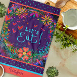 Fun Lass's Eat Quote Blumenkohl Name Küche Geschirrtuch<br><div class="desc">Fun Lass's Eat Quote Stilvolles florales Küchentuch personalisiert mit Name. Diese einzigartigen Küchentücher sind ein Geschenk für Geburtstage, Ruhestand, Jubiläum, Party, Hochzeitsgeschenk, usw... Ein Spaß für jeden Anlass. Pair es mit einer Flasche Wein und es ist ein großartiges Geschenk für Freunde, Familie, Kollegen, Freunde. Für weitere Geschenkideen, vergewissern Sie sich,...</div>