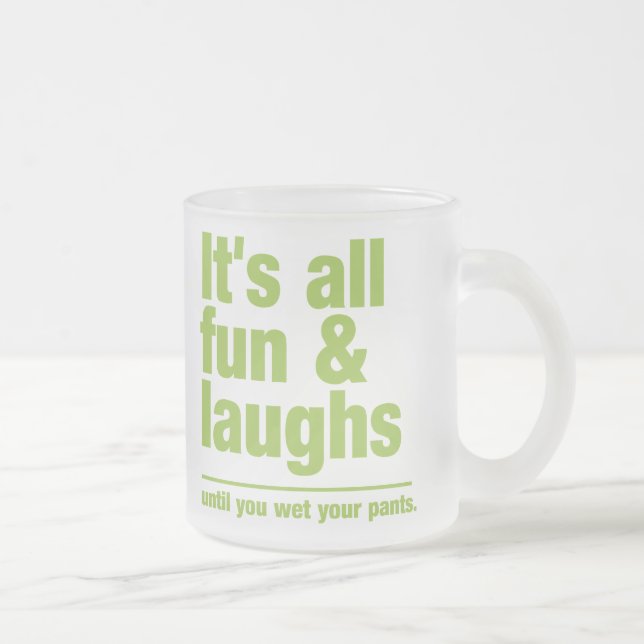 FUN & LAUGHS Tasse - wählen Sie Stil & Farbe (Rechts)