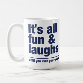 FUN & LAUGHS Tasse - wählen Sie Stil & Farbe