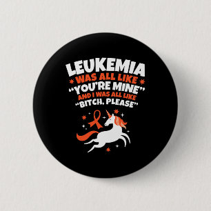Fun Leukämie Bitte binden Krebs kämpfen Survivo Button
