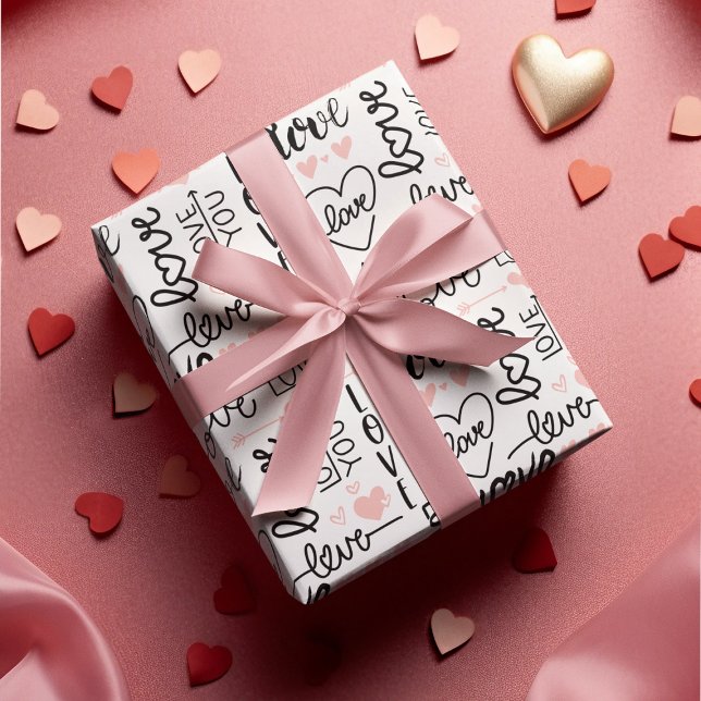 Fun Liebe Valentinstag Geschenkpapier Set (Von Creator hochgeladen)