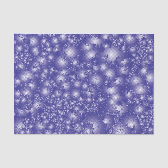 Fun LILA Abstraktes Tinte Super Splash Muster Seidenpapier (Vorderseite)