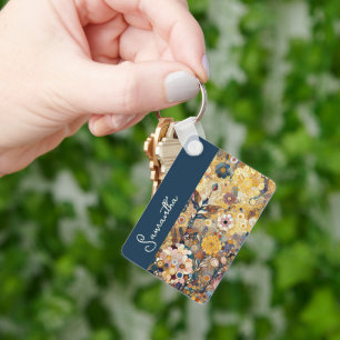 Fun Lila Violet Pink Batik Zirkel Art Muster Schlüsselanhänger