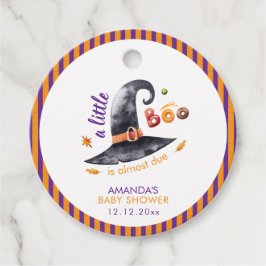 Fun Little Boo Witch Hat Fall Baby Dusche Geschenkanhänger