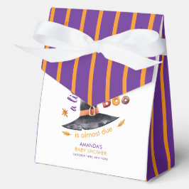 Fun Little Boo Witch Hat Fall Baby Dusche Geschenkschachtel