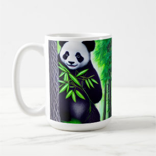 Fun Little Panda Bear Kaffeetasse