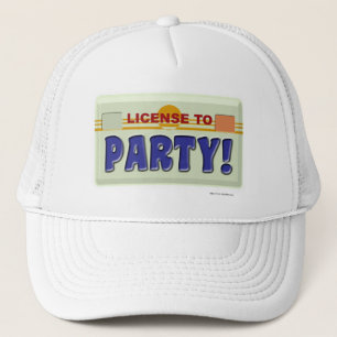 Fun Lizenz für Party Gute Zeit Slogan Truckerkappe