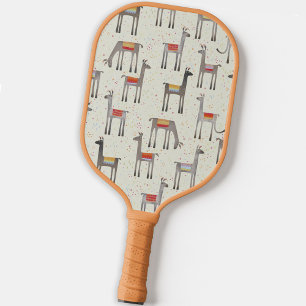 Fun Llama Alpaca Pickleball Schläger