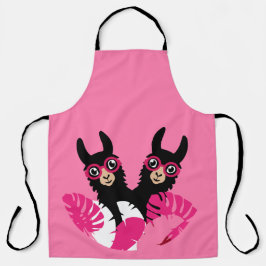 Fun Llama Alpaca Zubehör Schürze