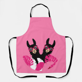 Fun Llama Alpaca Zubehör Schürze