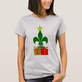 Fun Louisiana Weihnachtsbaum Cajun New Orleans T-Shirt