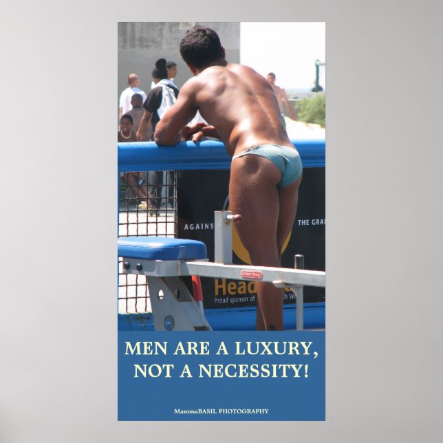 Fun Luxury Men Poster! Poster (Vorne)