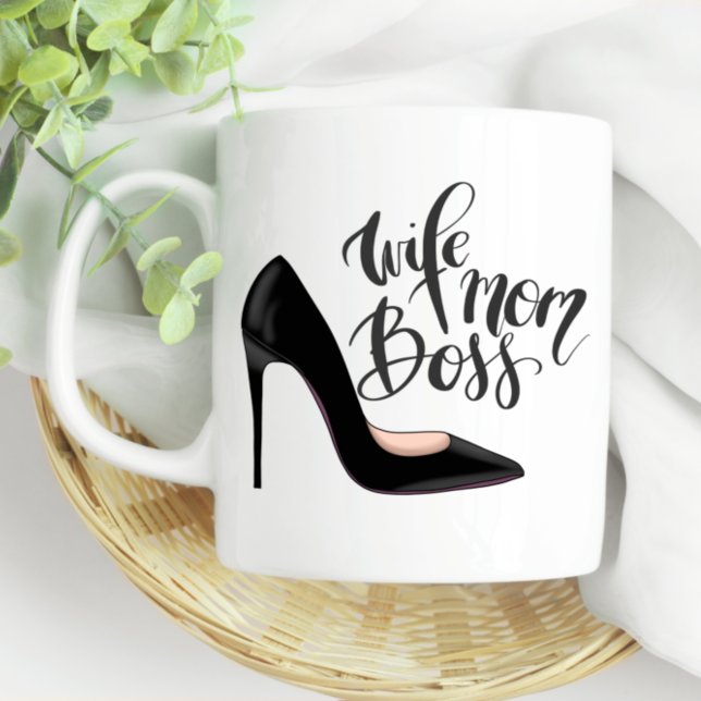 Fun Mama Boss Ehefrau Mama Boss Kaffeetasse (Von Creator hochgeladen)