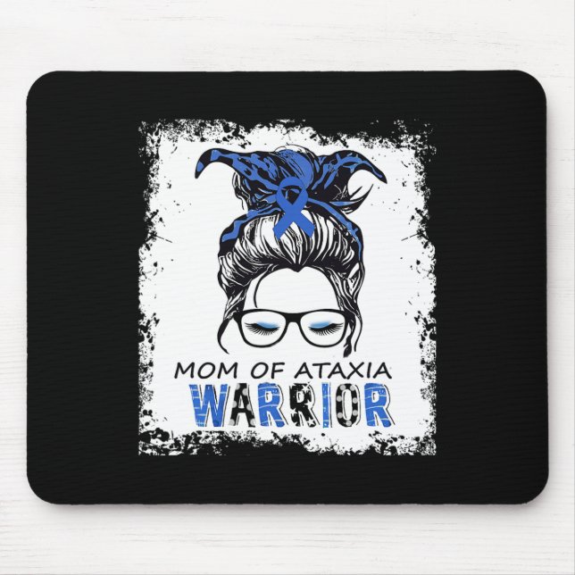 Fun Mama von Ataxie Krieger Mousepad (Vorne)