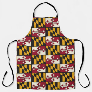 Fun Maryland Flag GRILLEN Koch Schürze