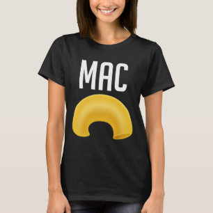 Fun Matching Makaroni und Käse Halloween Kostüm T-Shirt