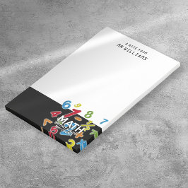 Fun Math ist das einzige Thema, das zählt Post-it Klebezettel