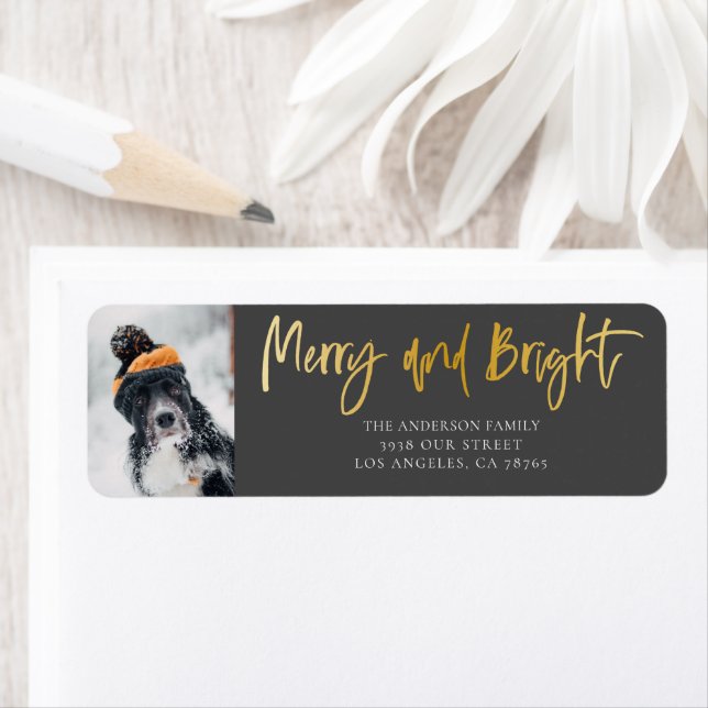 Fun Merry & Bright Gold & Dark Gray (Insitu)