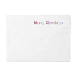 Fun Merry Christmas Multicolor