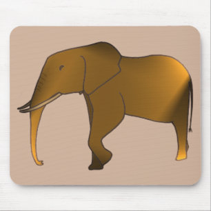 Fun Modern modische Elefantenmousepads Mousepad