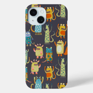 Fun Monsters Muster Case-Mate iPhone Hülle