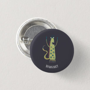 Fun Monsters Personalisiert Button