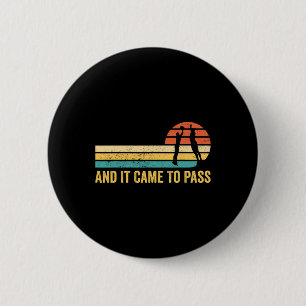 Fun Mormon Missionary LDS Basketball und es kam T Button