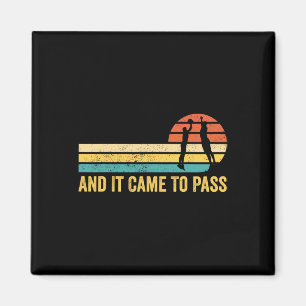 Fun Mormon Missionary LDS Basketball und es kam T Magnet