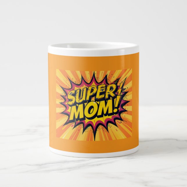 Fun Mother's Day Gift Jumbo-Tasse (Vorderseite)