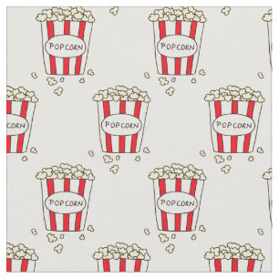 Fun Movie Theater Popcorn in Eimer zum Nähen Stoff