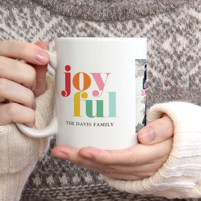 Fun Multicolor "Joyful" Gallery 3 Fotos Kaffeetasse (Von Creator hochgeladen)