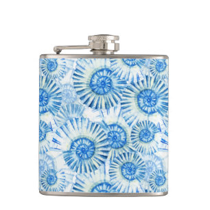 Fun-Muschel-Muster Flachmann