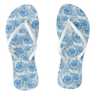 Fun-Muschel-Muster Flip Flops