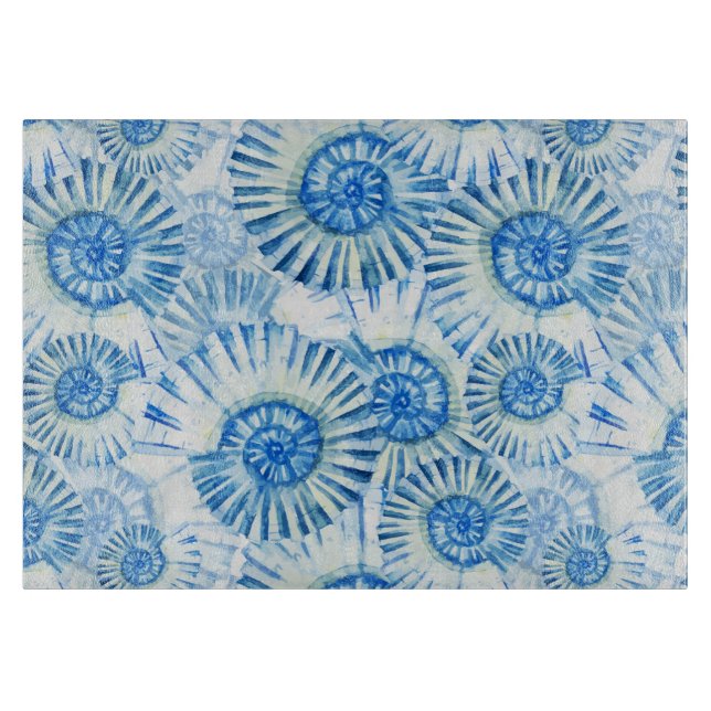 Fun-Muschel-Muster Schneidebrett (Vorderseite)