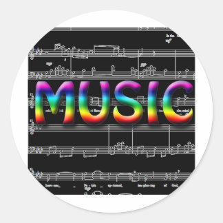 Fun Music Stickers und Cards