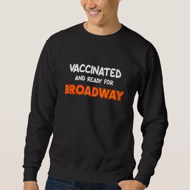 Fun Musicals Der Weg zur Impfung Sweatshirt (Vorderseite)